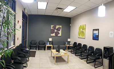 Patient waiting area at our Gold Canyon, AZ office 